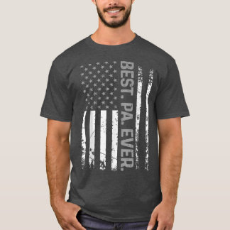 Camiseta Patriótica Americana Melhor Pa Ever Fath