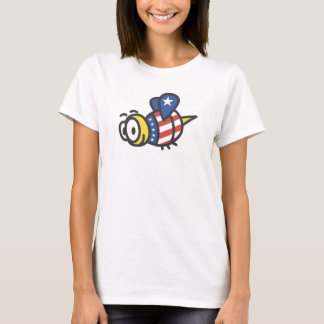 Camiseta Patriótica Bumble Bee