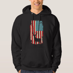 Camiseta Patriótica Caçador de Cervos Americano pa