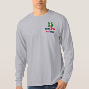 Camiseta Patriótica da República Dominicana e Casaco de Arm