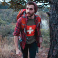 Camiseta Patriótica de Bandeira da suiça