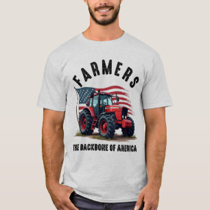 Camiseta Patriótica de Trator – Orgulho dos Agricu