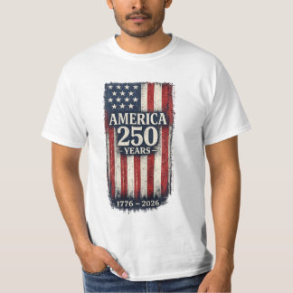 Camiseta Patriótica EUA 250º Aniversário