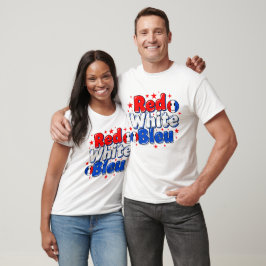 Camiseta Patriótica Francesa Divertida Vermelho Br