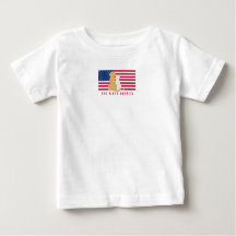 Camiseta Patriótica para Bebê