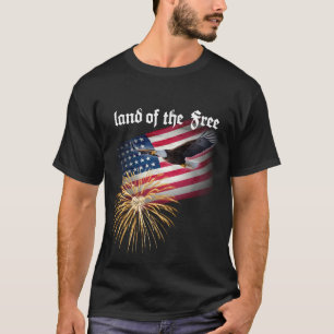 Camiseta Patriótica Terra de Liberdade