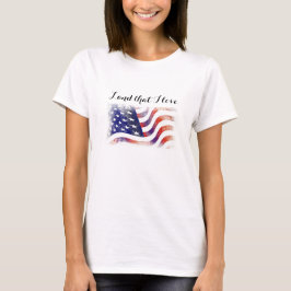 Camiseta Patriótica Terra Que Eu Amo Bandeira Amer