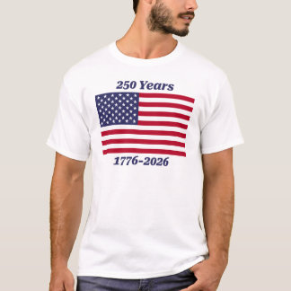 Camiseta Patriótico 250 Anos 1776-2026