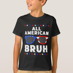Camiseta Patriótico 4 de julho Meninos Adolescentes Criança