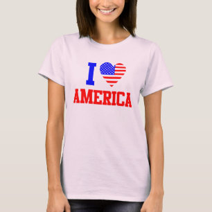 Camiseta Patriótico Americano