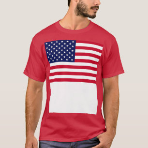 Camiseta Patriótico Americano Flag USA