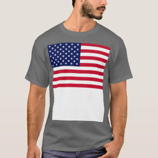Camiseta Patriótico Americano Flag USA