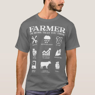 Camiseta Patriótico da Agricultura Agrícola de Ideia