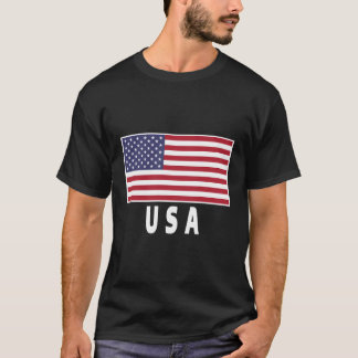 Camiseta Patriótico Da Bandeira Dos Eua 4 De Julho Dia Do I