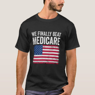 Camiseta Patriótico Da Bandeira Dos Eua, Acabamos Por Bater