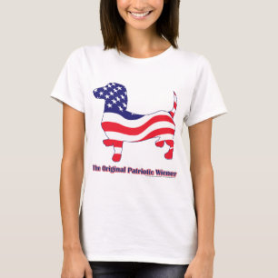 Camiseta Patriótico Dachshund - Doxie
