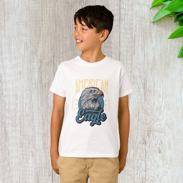 Camiseta Patriótico de Alta Qualidade de Águia Americana (Criador carregado)