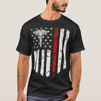 Camiseta Patriótico de Bandeira Americana do Técnico de Pro