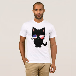 CAMISETA PATRIÓTICO DE VISTO DE ÓCULOS-TATRIÓTICOS