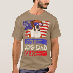 Camiseta Patriótico do Bandeira Ever-Americano do Melhor Pa