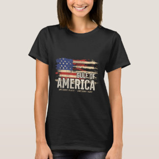Camiseta Patriótico Do Golfo Americano De Grunge