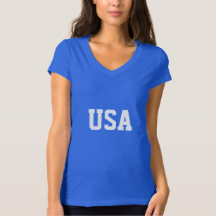 Camiseta Patriótico do País dos Estados Unidos da América