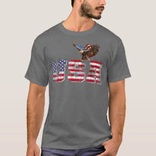 Camiseta Patriótico dos EUA 4 de julho Bandeira Americana p