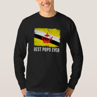 Camiseta Patriótico dos Melhores Pop de Brunei Afastado
