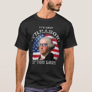 Camiseta Patriótico É A Única Traição Se Você Perder Americ