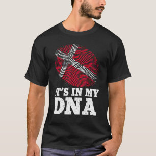Camiseta Patriótico Está Na Minha Bandeira Dna Fingerprint