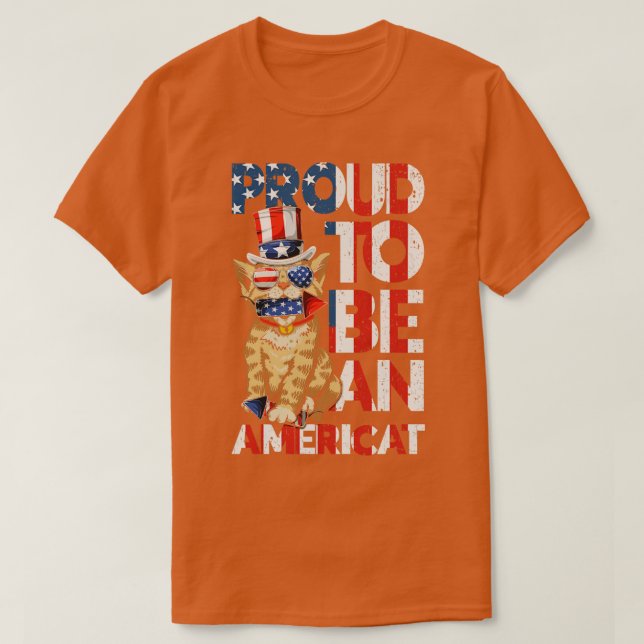 Camiseta Patriótico Estados Unidos Da América 4 De Julho (2 (Frente do Design)