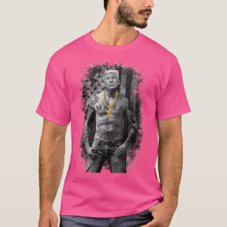 Camiseta Patriótico Gangster Anti Liberal Pro República Tru