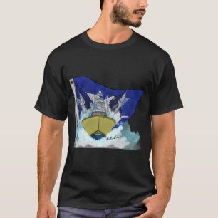 Camiseta Patriótico Vermelho Branco & Bruh América Peixe Pe