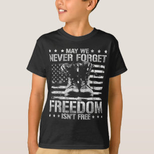 Camiseta Patriótico Vietnã Liberdade Veterana Dotada Vetera