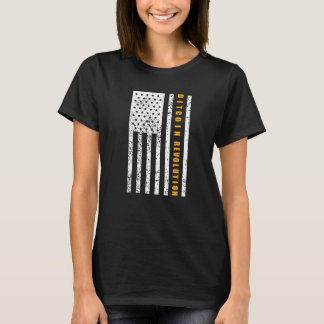 Camiseta Patriotismo Bitcoin Patriótico Bandeira Americana 