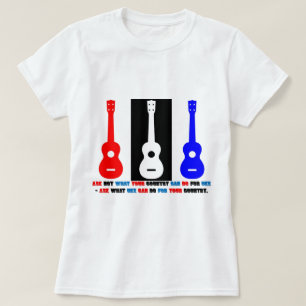 Camiseta Patriotismo do Ukulele