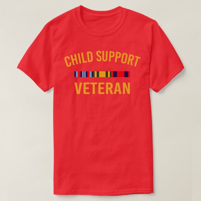 Camiseta Patriots  Child Support Veteran  (Frente do Design)