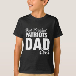 Camiseta Patriots Jefferson County Best Freakin' Pai Ever H