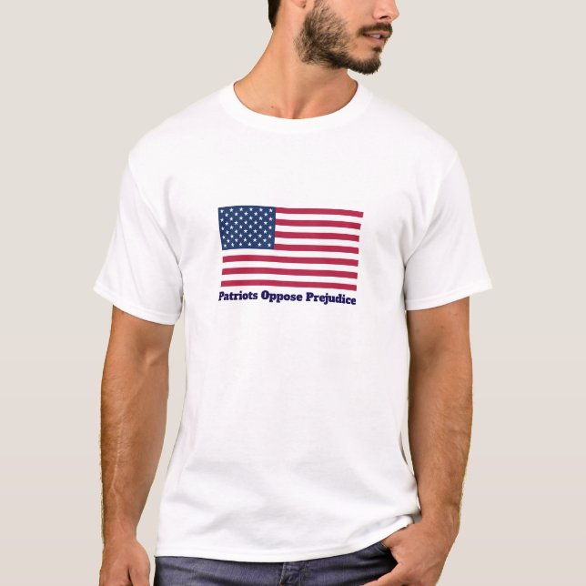 Camiseta Patriots Oppose Prejudice (Frente)