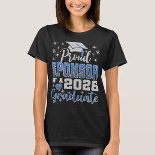 Camiseta Patrocinador Super Orgulhoso da Formatura de 2026