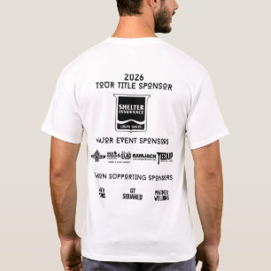 Camiseta Patrocinadores do Thunderbird Golf 2026