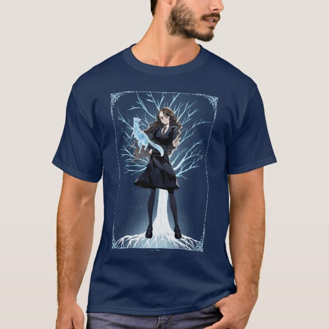 Camiseta Patronus do Anime Hermione Granger (Frente)