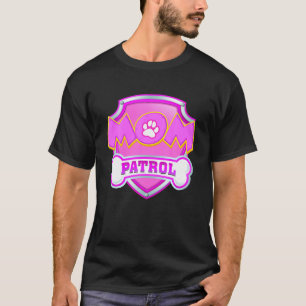 Camiseta Patrulha Da Mãe Engraçada - Mãe De Cachorro, Pa
