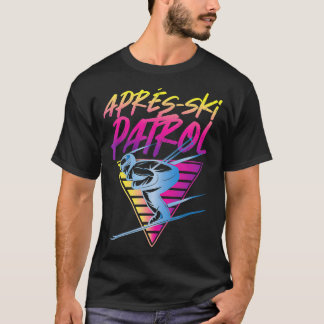 Camiseta Patrulha de Esqui Apres da Retro Vintage dos anos 