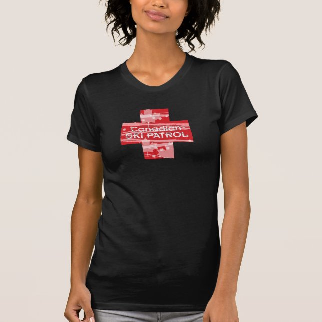 Camiseta Patrulha de Esqui Canadense (Frente)