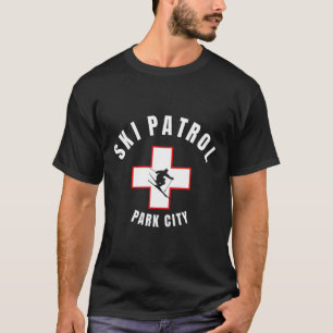 Camiseta Patrulha de Esqui da Cidade do Parque Utah