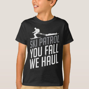 Camiseta Patrulha de Esqui - Você Cai Nós Caçamos Esqui Esp