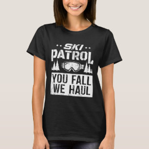 Camiseta Patrulha de Esqui - Você Cai Nós Rebocamos Esporte