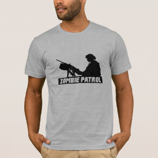 Camiseta Patrulha do zombi - na arma
