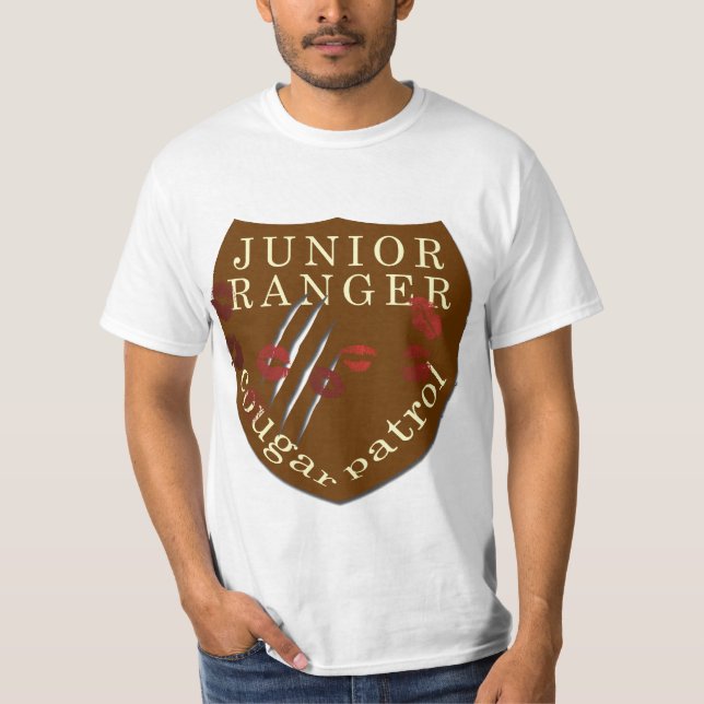 Camiseta Patrulha júnior do puma da guarda florestal (Frente)